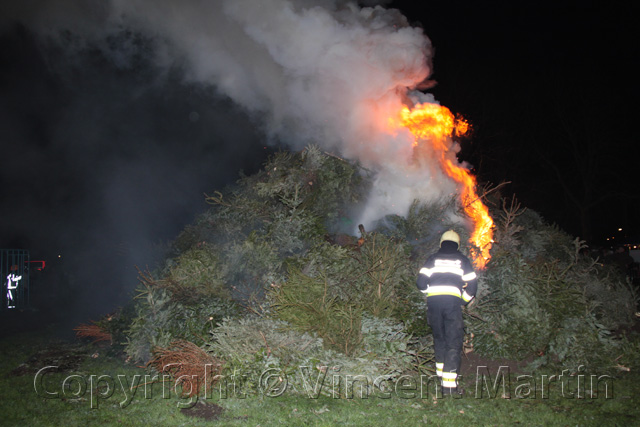 Kerstboomverbranding